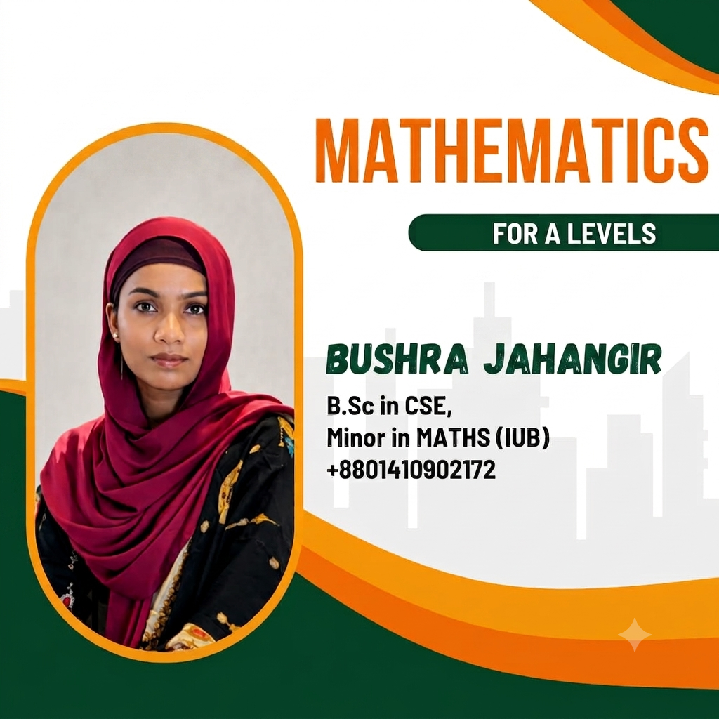 Bushra Jahangir, math coach